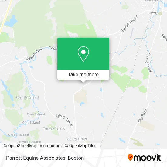 Parrott Equine Associates map