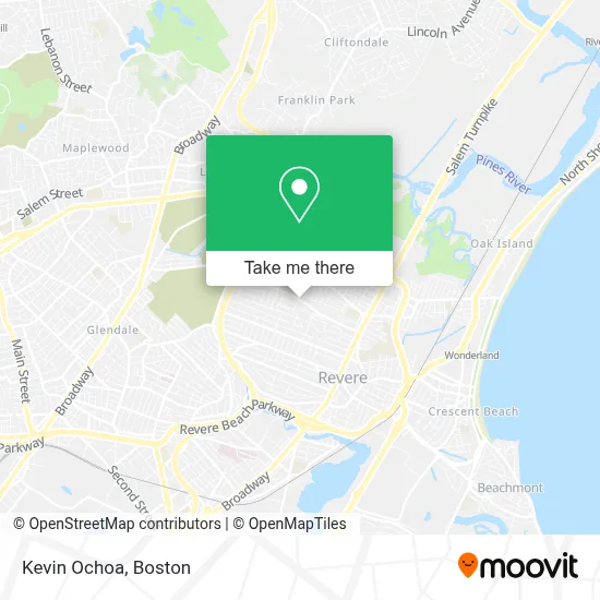 Kevin Ochoa map