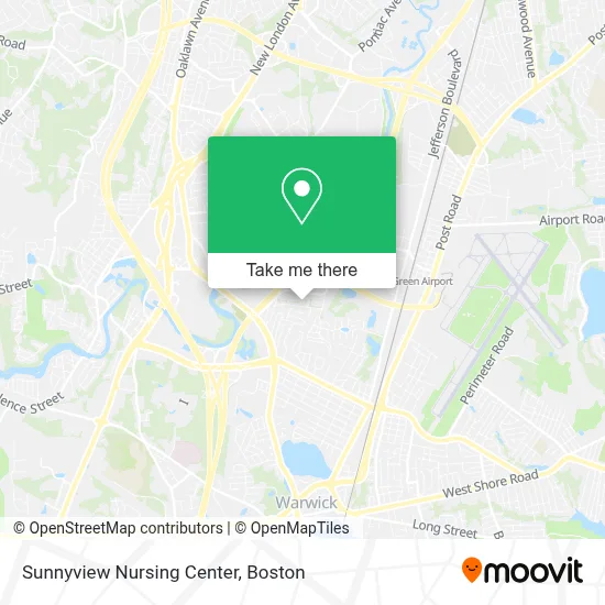Sunnyview Nursing Center map