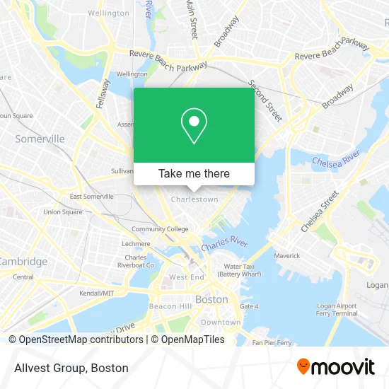Allvest Group map