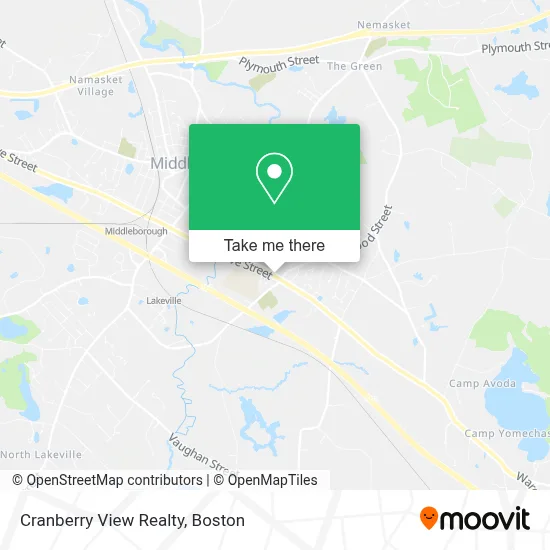 Cranberry View Realty map