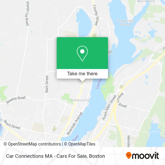 Car Connections MA - Cars For Sale map