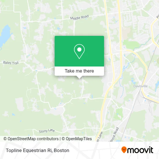 Topline Equestrian Ri map