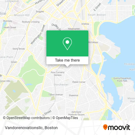 Vandorenovationsllc map