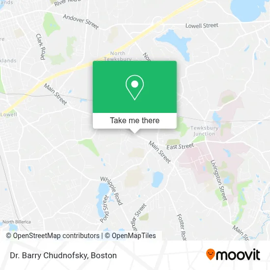 Dr. Barry Chudnofsky map