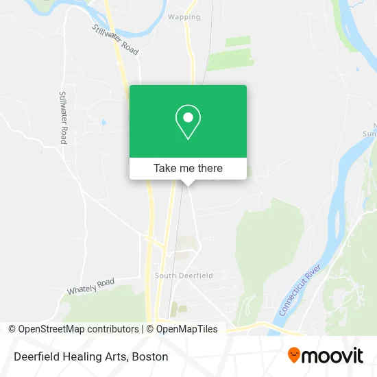 Deerfield Healing Arts map