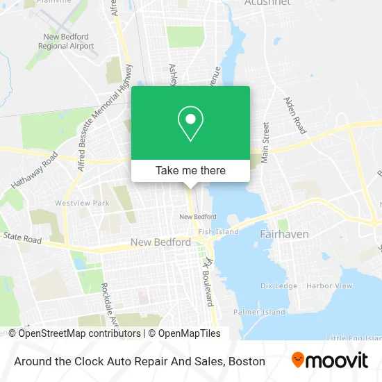 Around the Clock Auto Repair And Sales map