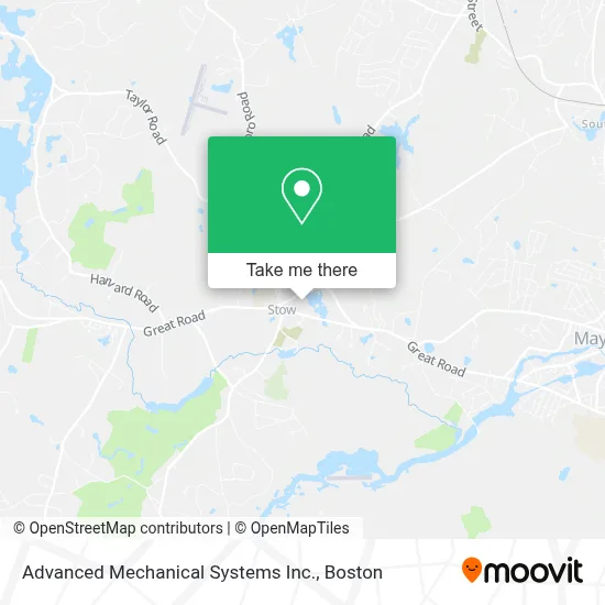 Advanced Mechanical Systems Inc. map