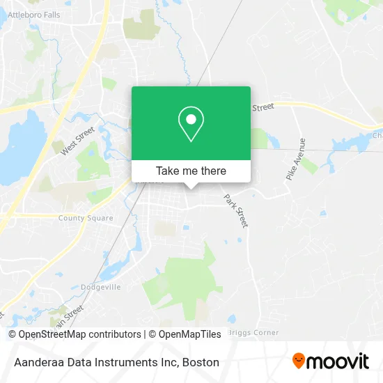 Aanderaa Data Instruments Inc map