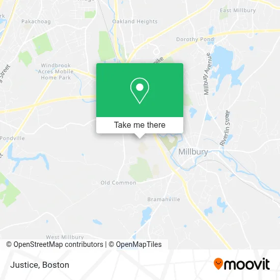 Justice map