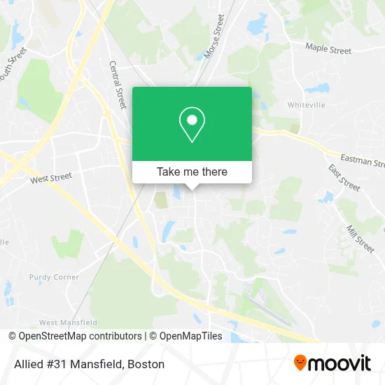 Allied #31 Mansfield map