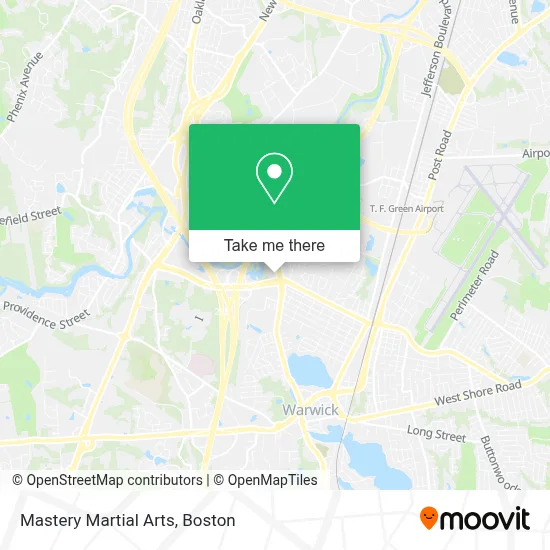 Mastery Martial Arts map