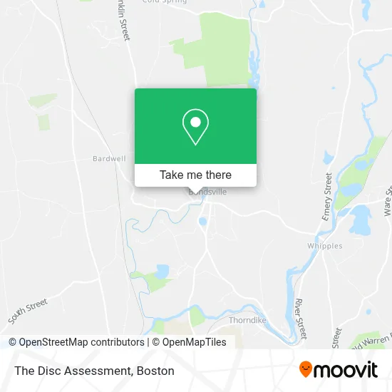 The Disc Assessment map