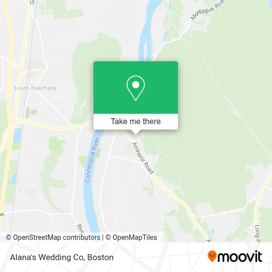 Alana's Wedding Co map
