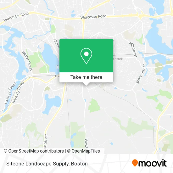 Siteone Landscape Supply map