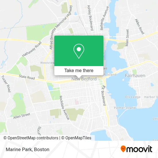 Marine Park map