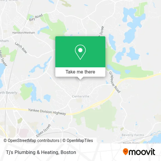 Tj's Plumbing & Heating map