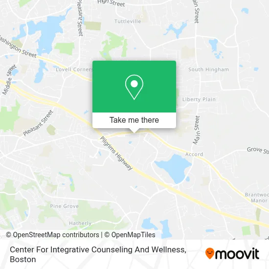 Center For Integrative Counseling And Wellness map