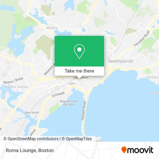Roma Lounge map