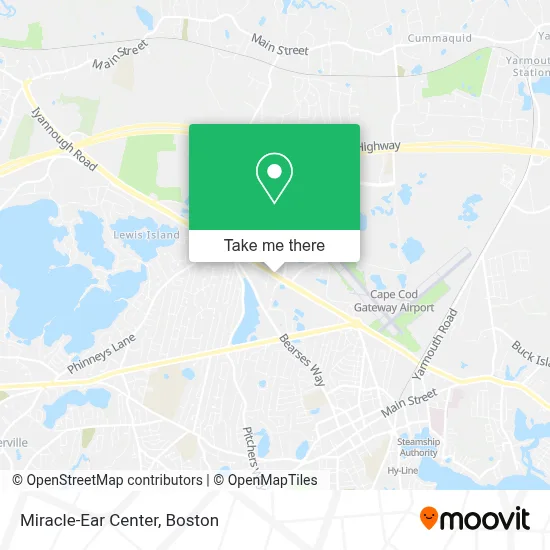 Miracle-Ear Center map