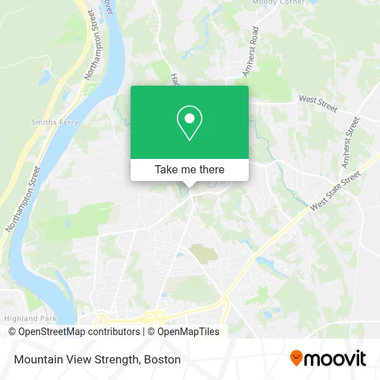 Mountain View Strength map