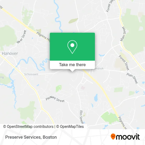 Preserve Services map