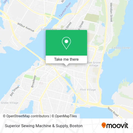 Superior Sewing Machine & Supply map