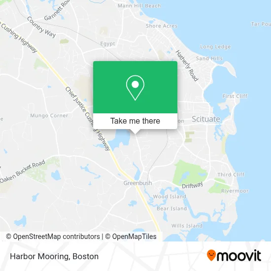 Harbor Mooring map