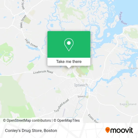 Conley's Drug Store map