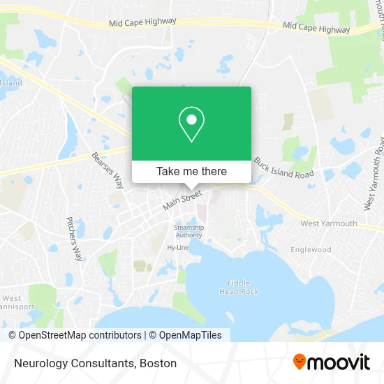 Neurology Consultants map