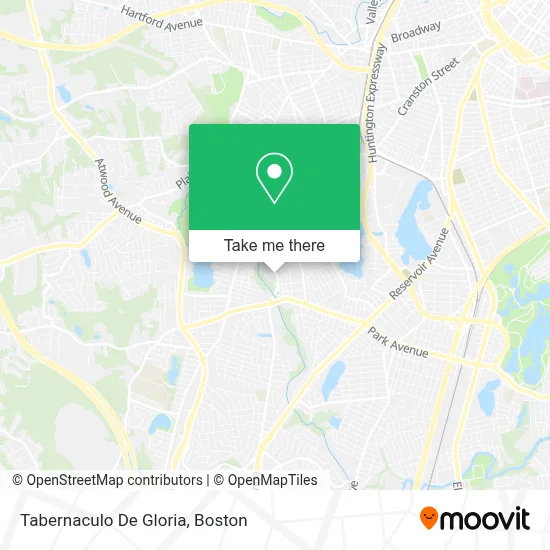 Tabernaculo De Gloria map