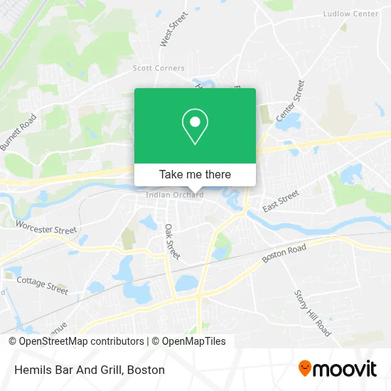 Hemils Bar And Grill map