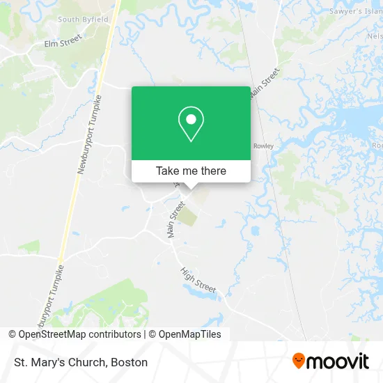 St. Mary's Church map
