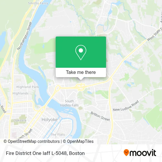 Fire District One Iaff L-5048 map