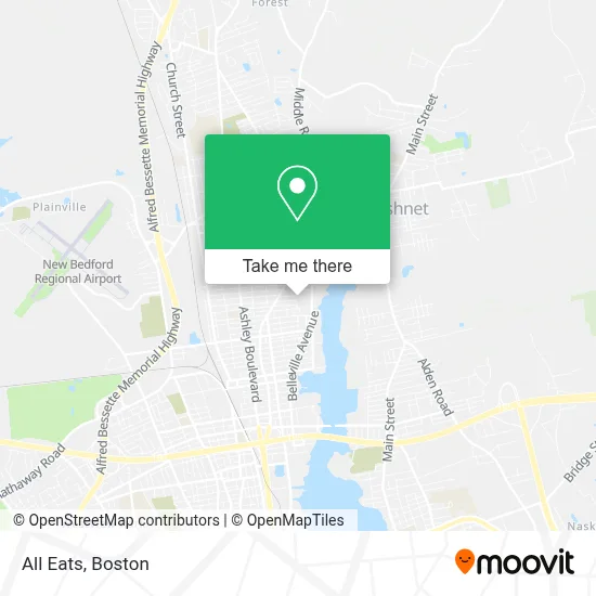 All Eats map