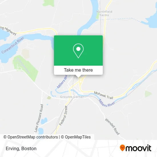 Erving map