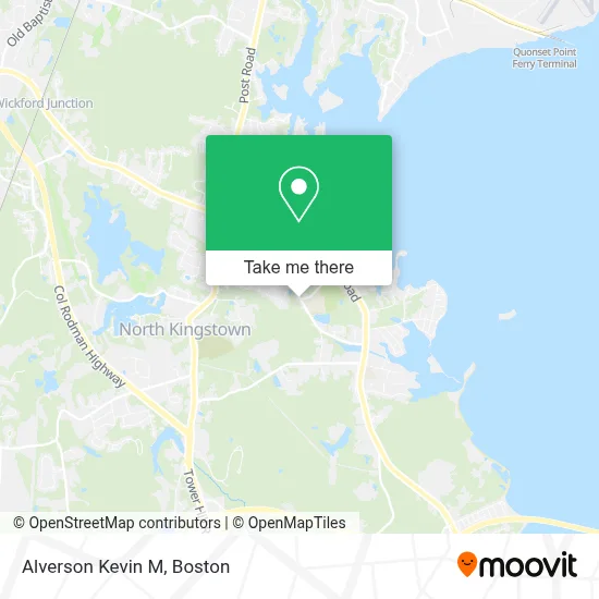 Alverson Kevin M map
