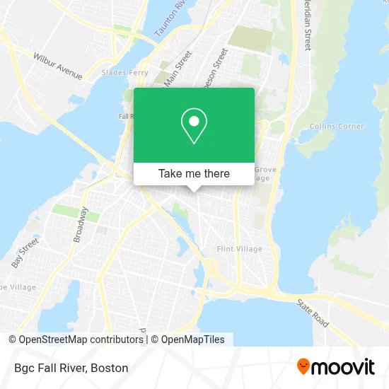 Bgc Fall River map