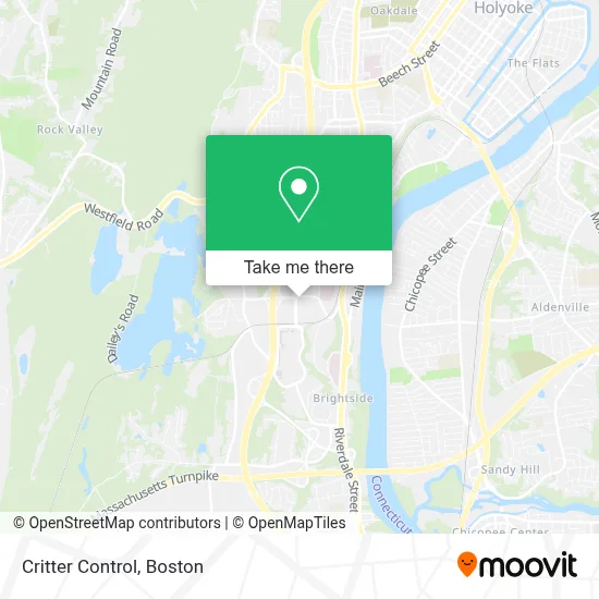 Critter Control map