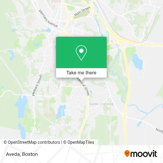 Aveda map