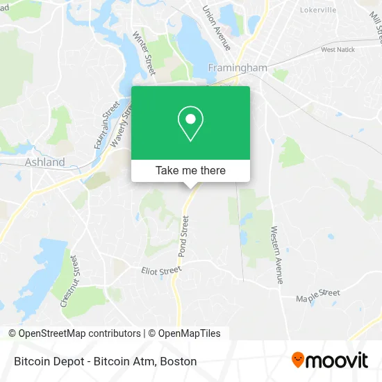 Bitcoin Depot - Bitcoin Atm map