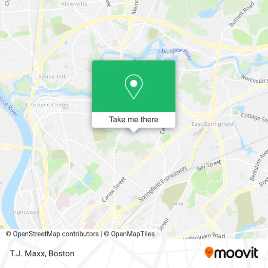 T.J. Maxx map