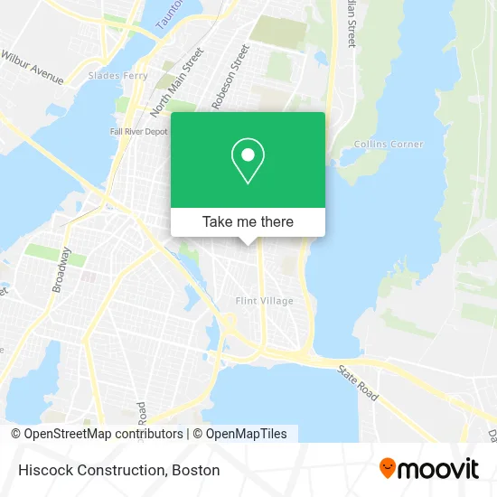 Hiscock Construction map