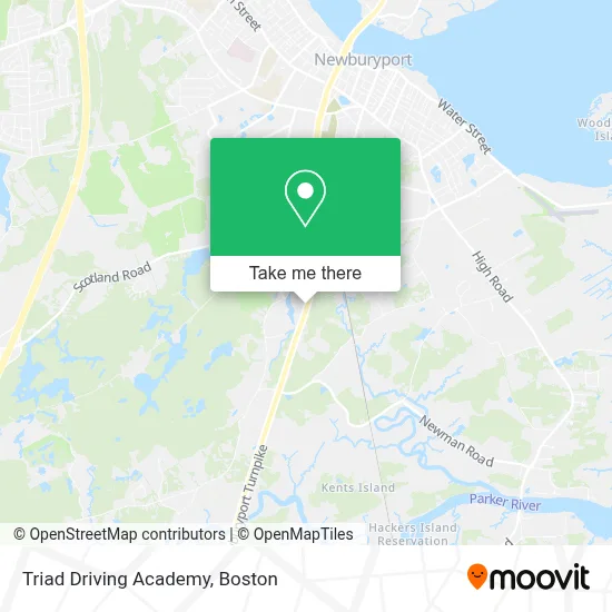 Triad Driving Academy map