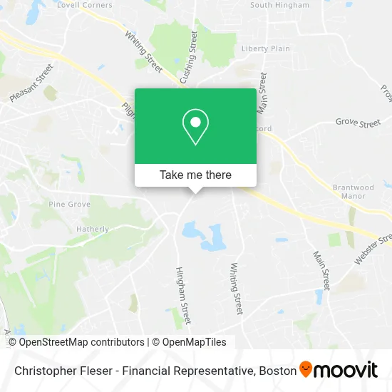 Mapa de Christopher Fleser - Financial Representative