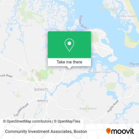 Community Investment Associates map