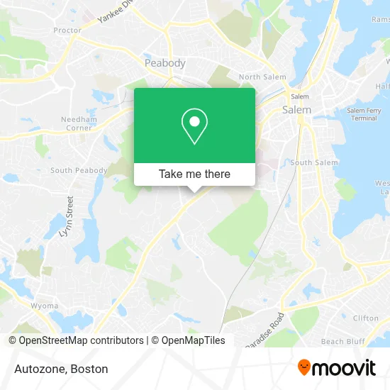 Autozone map