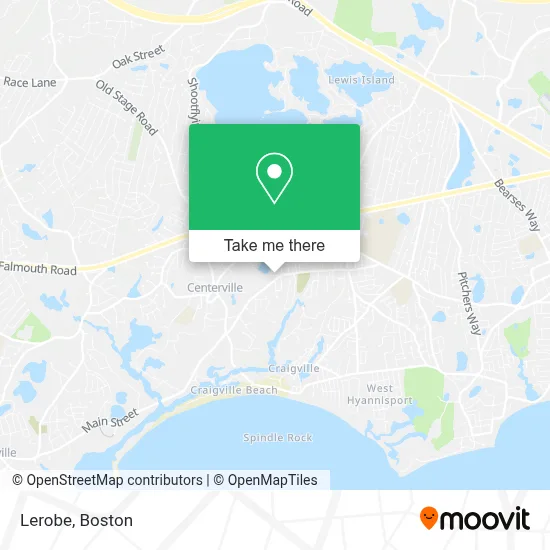 Lerobe map