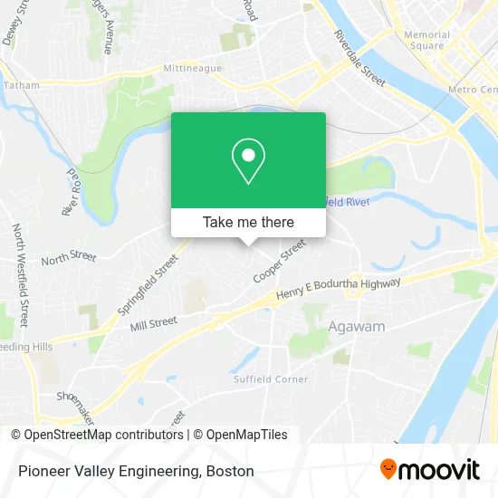 Pioneer Valley Engineering map