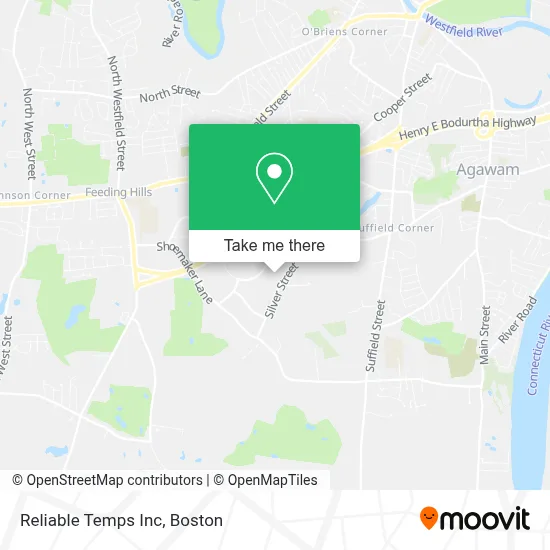 Reliable Temps Inc map